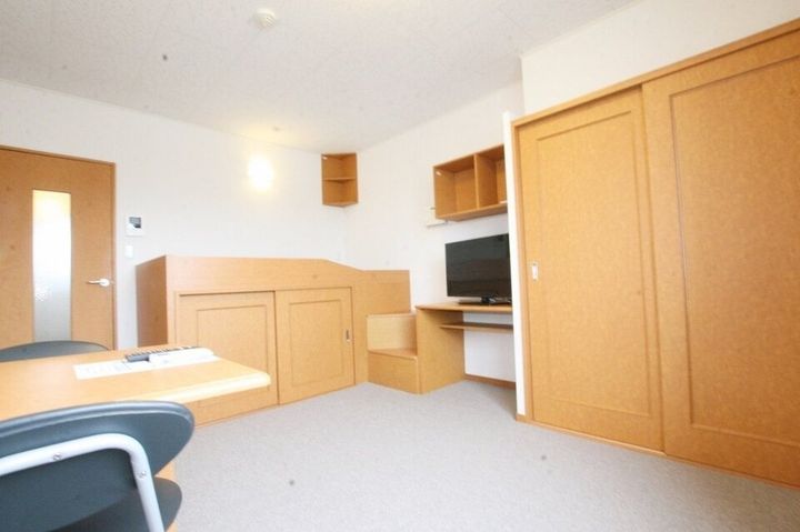 レオパレス中央町203の居間