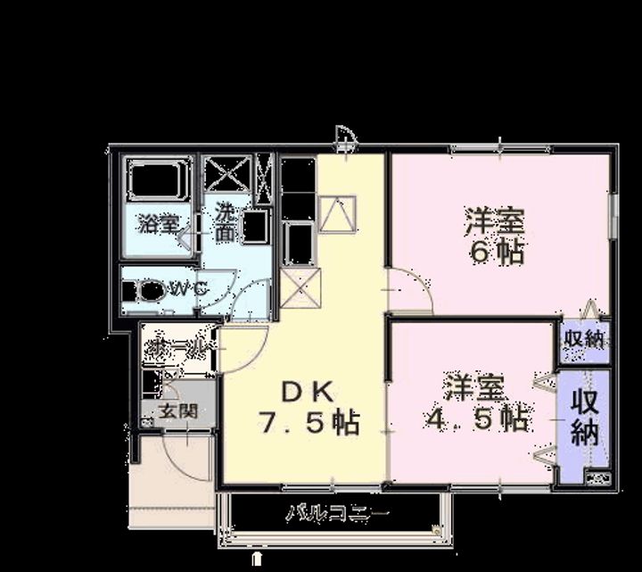 パーク・アベニューA103の間取り
