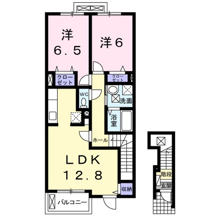 メゾン ド プロバンス C203の間取り