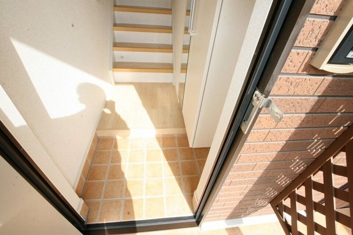 アグレアーブルⅡ203の玄関