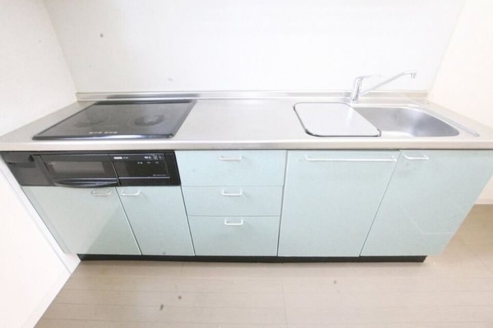 グリーンコート A棟105のキッチン