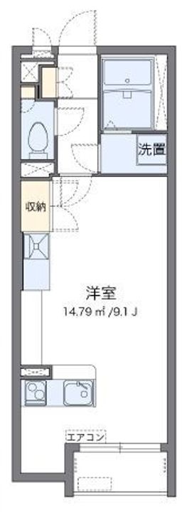 ミランダルピナスⅢ0210の間取り