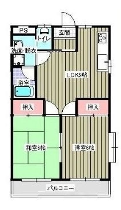 サン・オーレ城北303の間取り