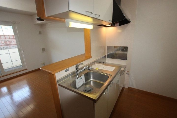 ラウンド・ロックA201のキッチン
