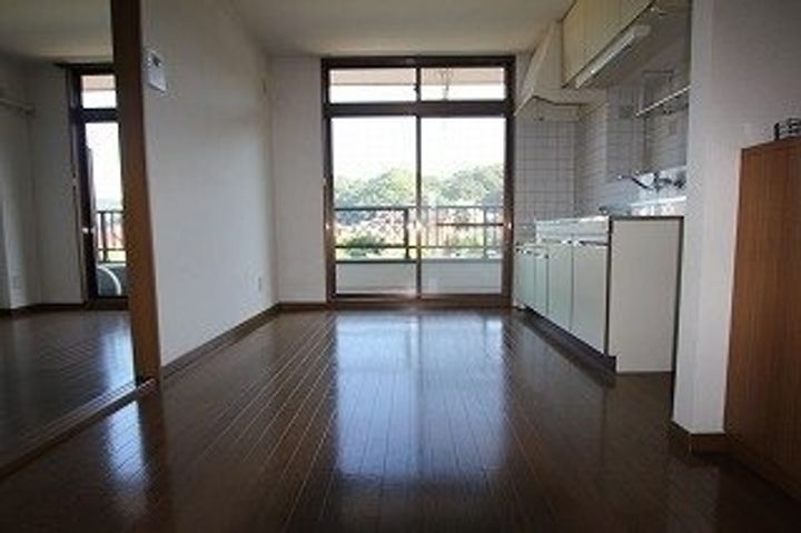 リバーコートカドヤ0302の居間