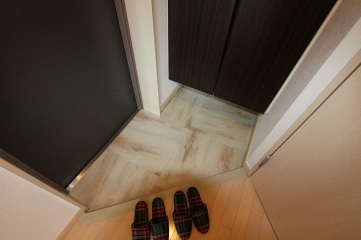 フラットリア御船0204の玄関