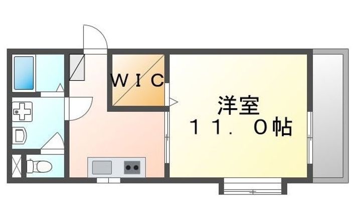 ディープタウンヒルズ0405の間取り