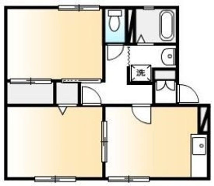 ファミール宝102の間取り