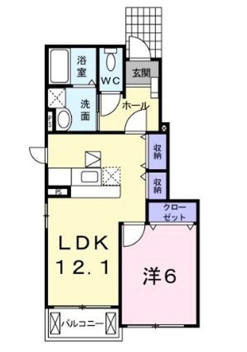 フォーゲルB102の間取り