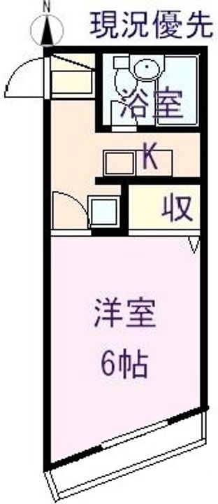 メゾンアルカディア御門506の間取り