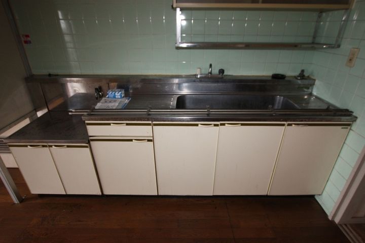 新涯マンションB0501のキッチン