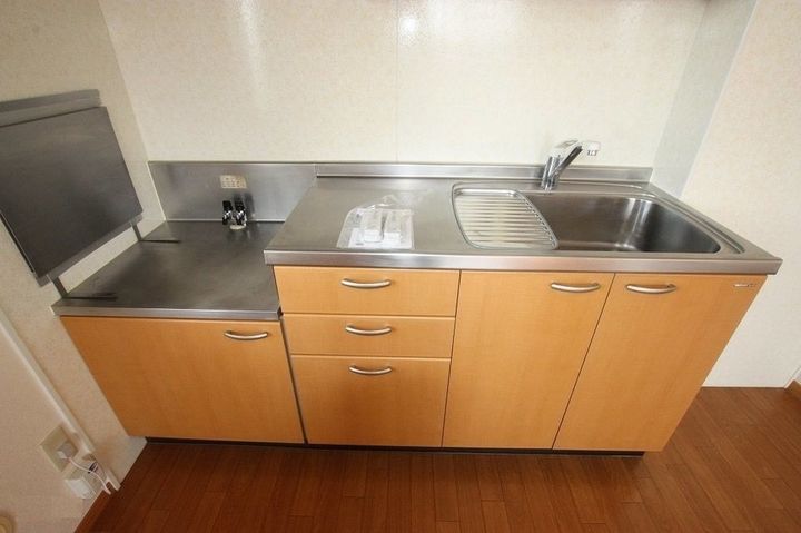 グリーン・ビュー幸0203のキッチン