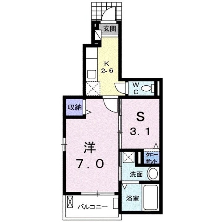 エクイティ0104の間取り