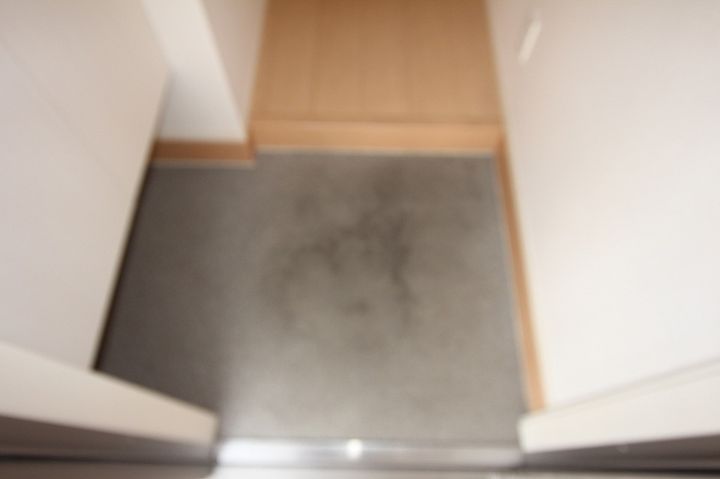 セジュールAI B棟103の玄関