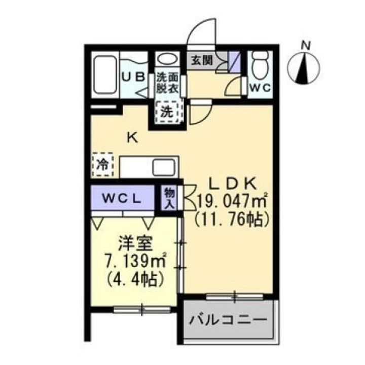 ル・シエル・ブルー303の間取り