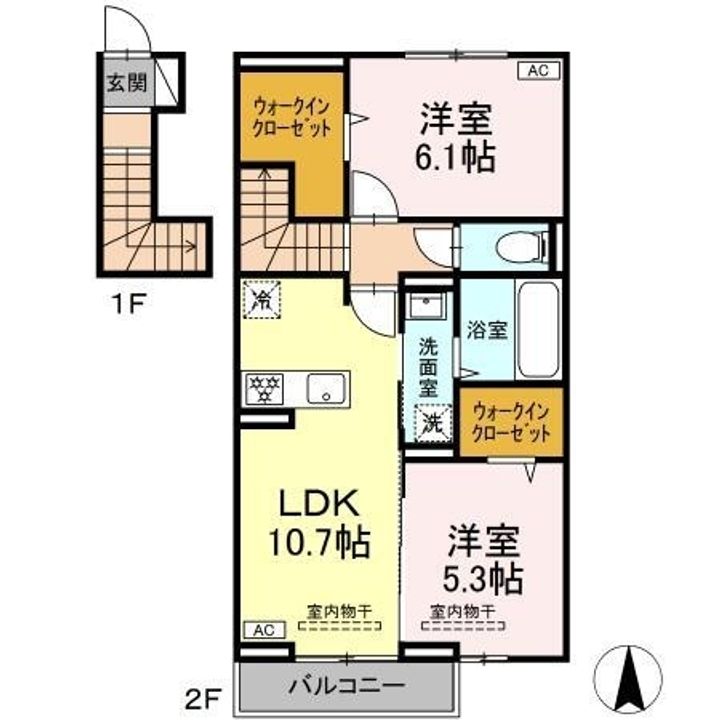 シエンヌ20202の間取り