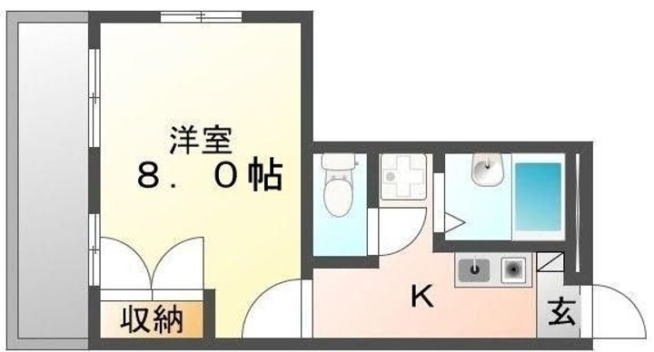サンルーチェHARA101の間取り
