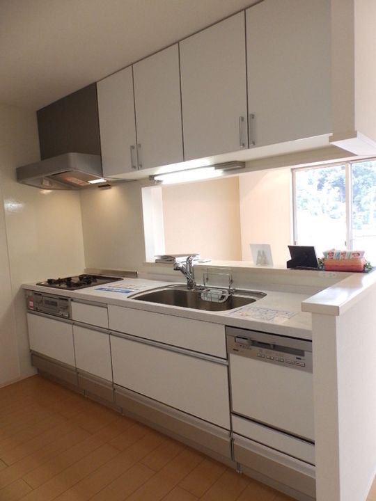 ファミーユスクエアー B棟302のキッチン