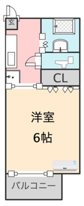 プティメゾン102の間取り