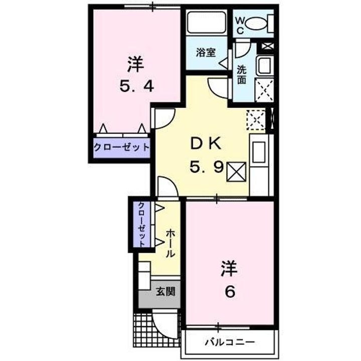 リーデンベルクD0104の間取り