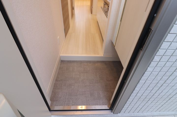 アウラ東町101の玄関