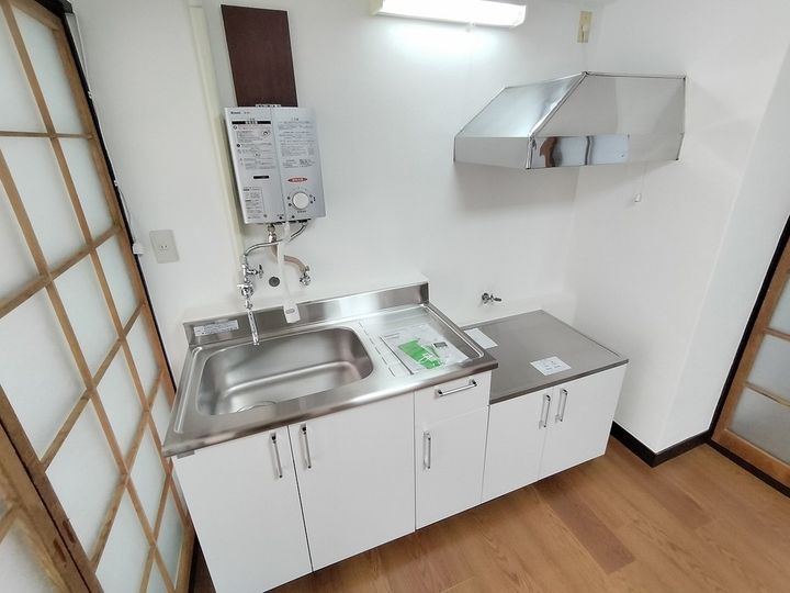 青葉マンション202のキッチン