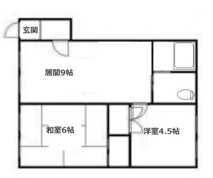コンフォート澄川102の間取り