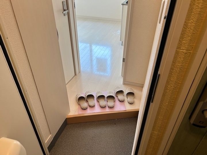 サンエルム澄川303の玄関