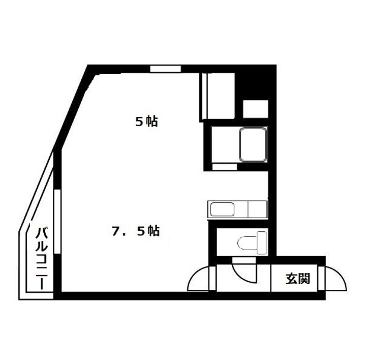 ミラバ澄川602の間取り