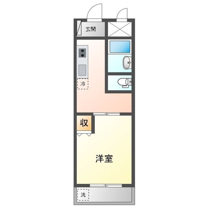 パークマンション409の間取り