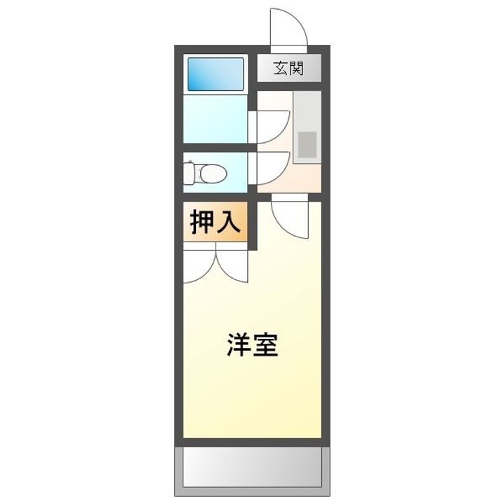 コープ沼307の間取り