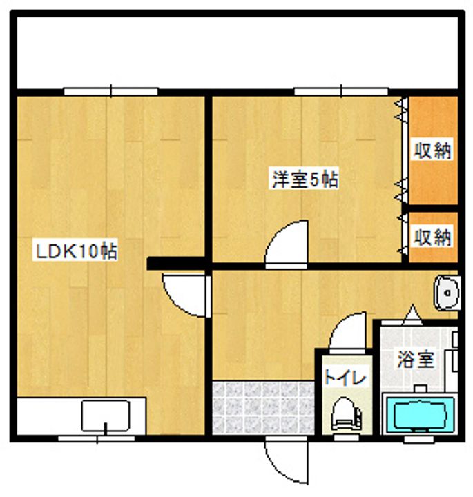 松風荘100の間取り