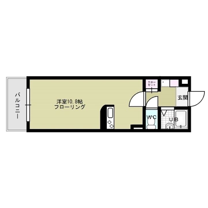 アスティオン平尾の間取り