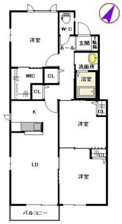 ディアス白金の間取り