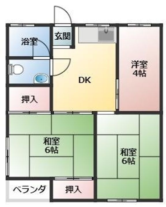 天城ビル101の間取り