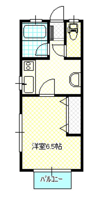 コーポグランシャリオ2-Aの間取り