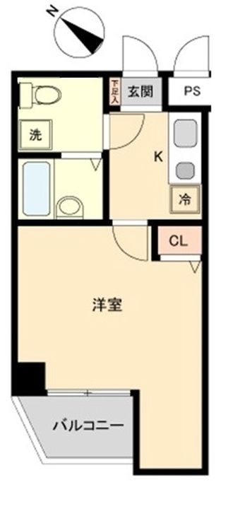 アーバンタワー池袋401の間取り