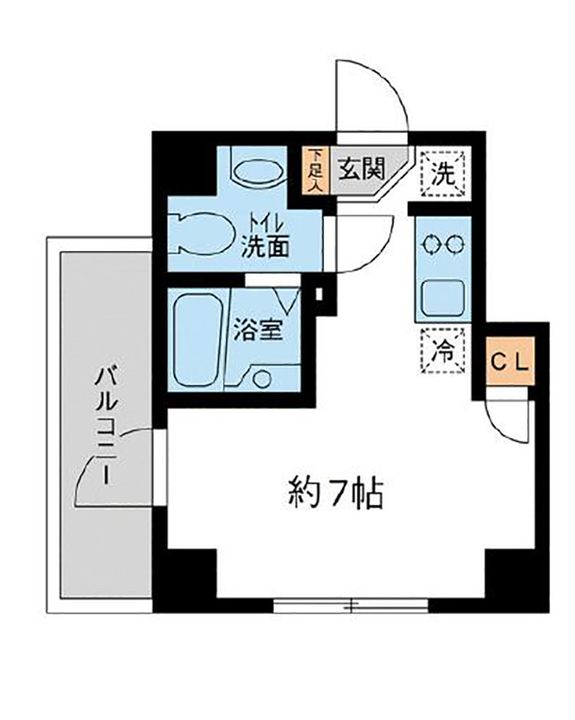 ラクラス池袋0504の間取り