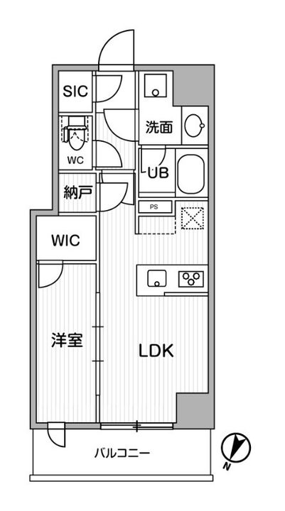 シーズンフラッツ新大塚の間取り