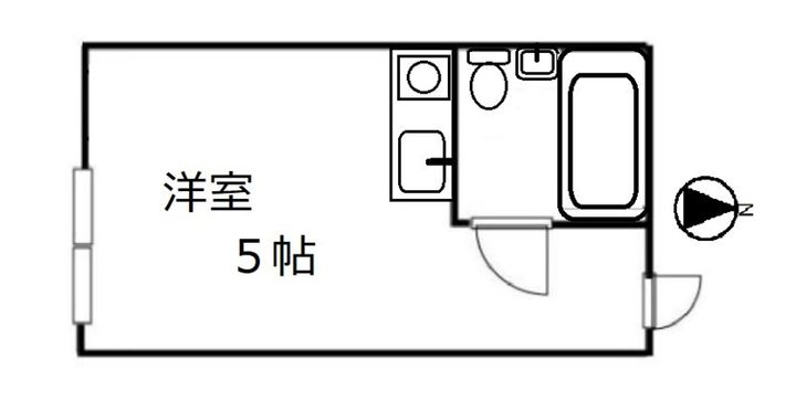 目白ガーデン206の間取り