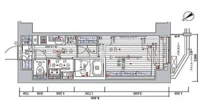 ブライズ東池袋202の間取り