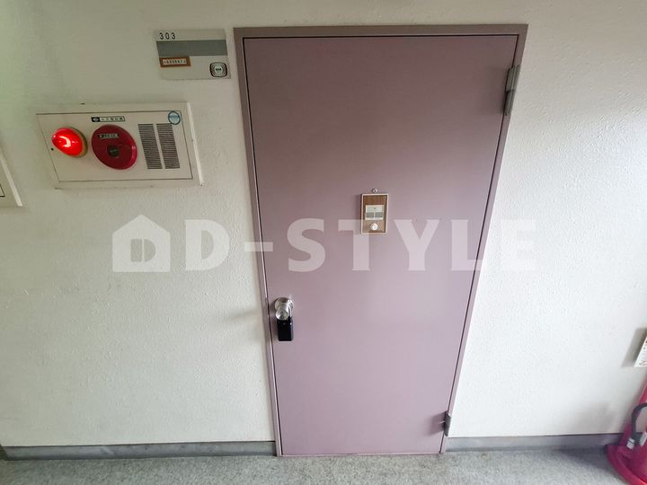 小野マンション303の玄関