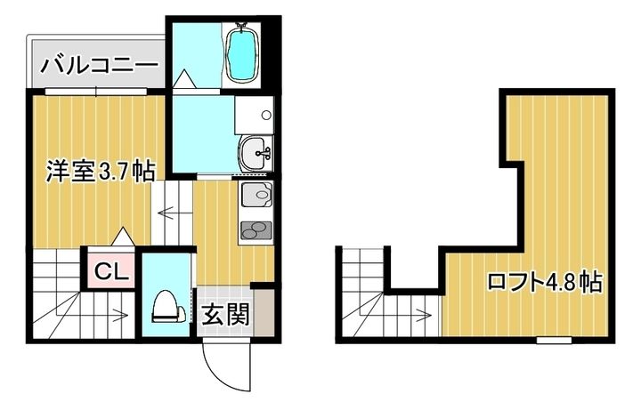 MODERN PALAZZO 須屋Balm212の間取り