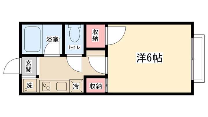 アーバン秀202の間取り