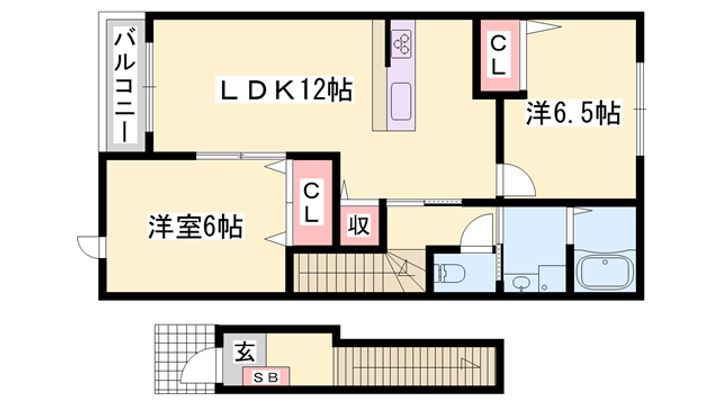 ササラビレッジの間取り