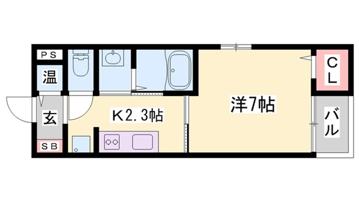 メゾンSK・Iの間取り
