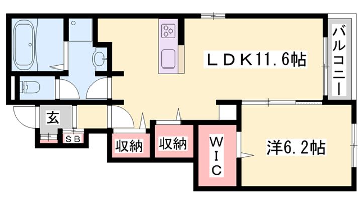 フォレストヴィラの間取り