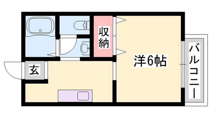 サンライフアイAの間取り