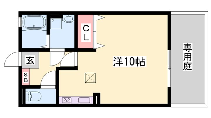 アバンセ グリーンの間取り