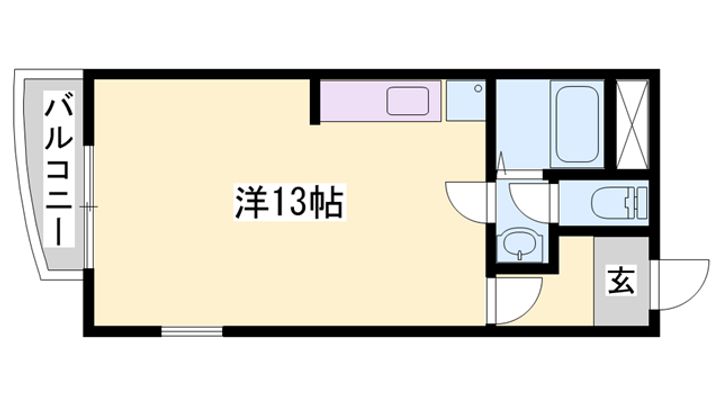 シティライフ保城504の間取り